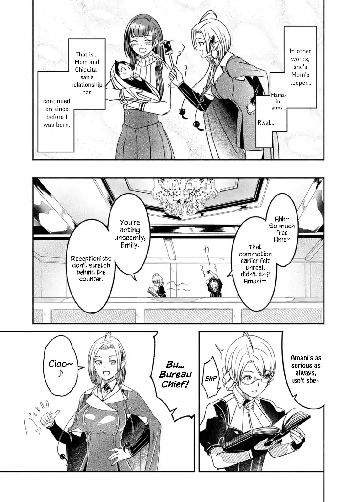 Mom, Please Don't Come Adventuring with Me! ~The Boy Who Was Raised by the Ultimate Overprotective Dragon, Becomes an Adventurer with His Mother~ Chapter 5.1 page 10 - Chapter 5.1 - 5.5: The Elf Sister