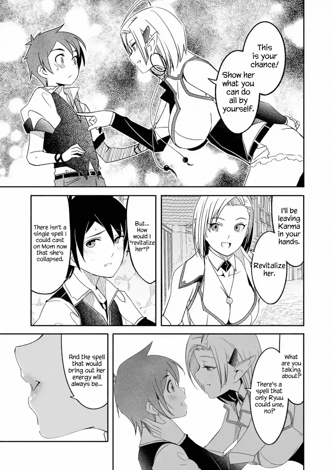 Mom, Please Don't Come Adventuring with Me! ~The Boy Who Was Raised by the Ultimate Overprotective Dragon, Becomes an Adventurer with His Mother~ Chapter 5.1 page 41 - Chapter 5.1 - 5.5: The Elf Sister