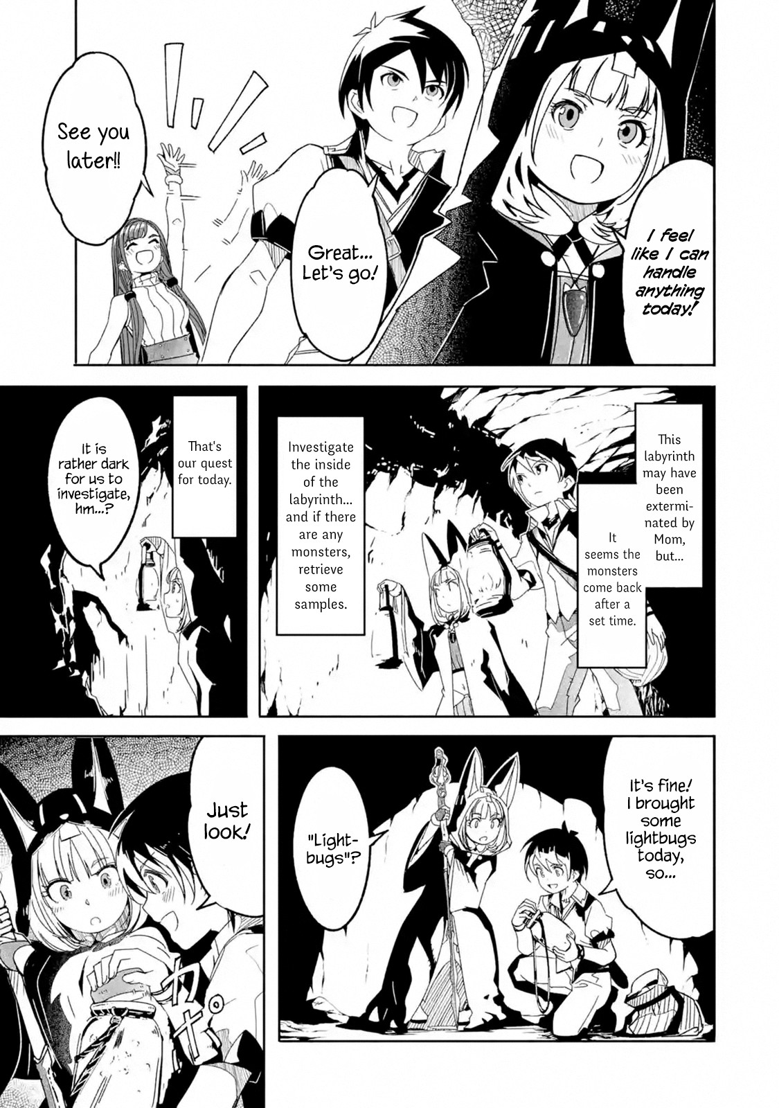 Mom, Please Don't Come Adventuring with Me! ~The Boy Who Was Raised by the Ultimate Overprotective Dragon, Becomes an Adventurer with His Mother~ Chapter 6.1 page 5 - Chapter 6.1 - 6.2: Adventure for Two (1)