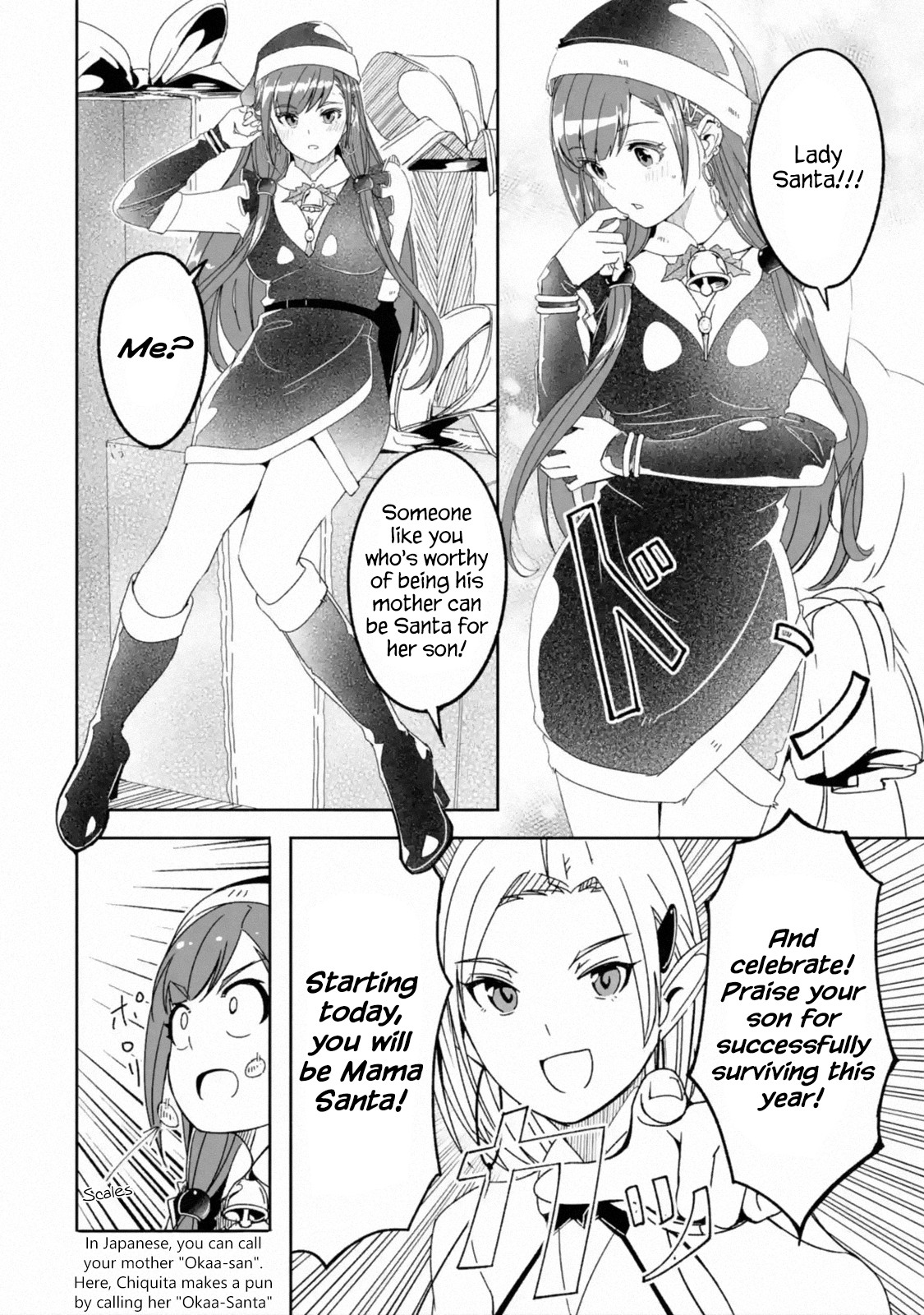 Mom, Please Don't Come Adventuring with Me! ~The Boy Who Was Raised by the Ultimate Overprotective Dragon, Becomes an Adventurer with His Mother~ Chapter 8.1 page 38 - Chapter 8.1 - 8.6: Believe, Dragon