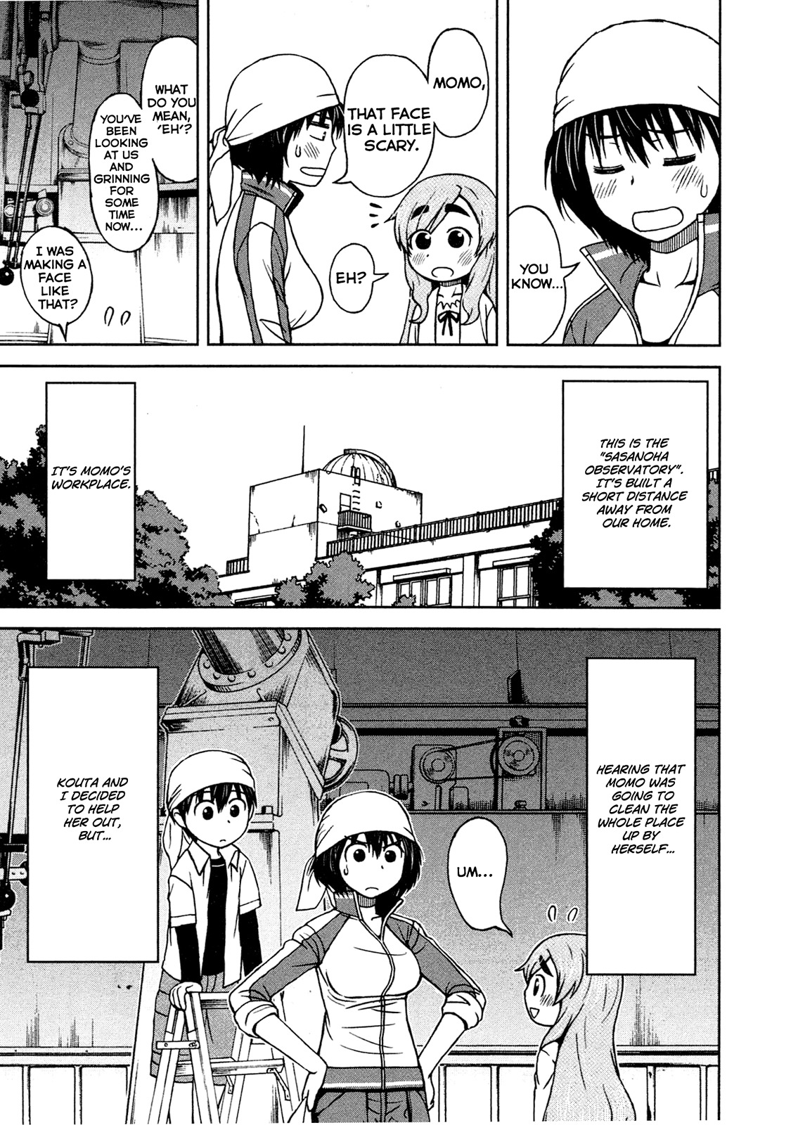 Momo Sora Chapter 3 page 4 - Chapter 3: Observatory