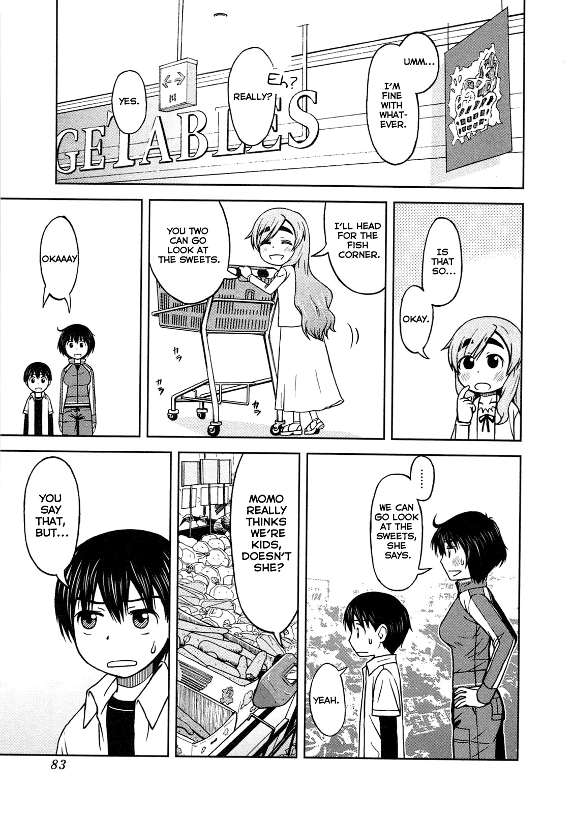 Momo Sora Chapter 4 page 10 - Chapter 4: Supermarket