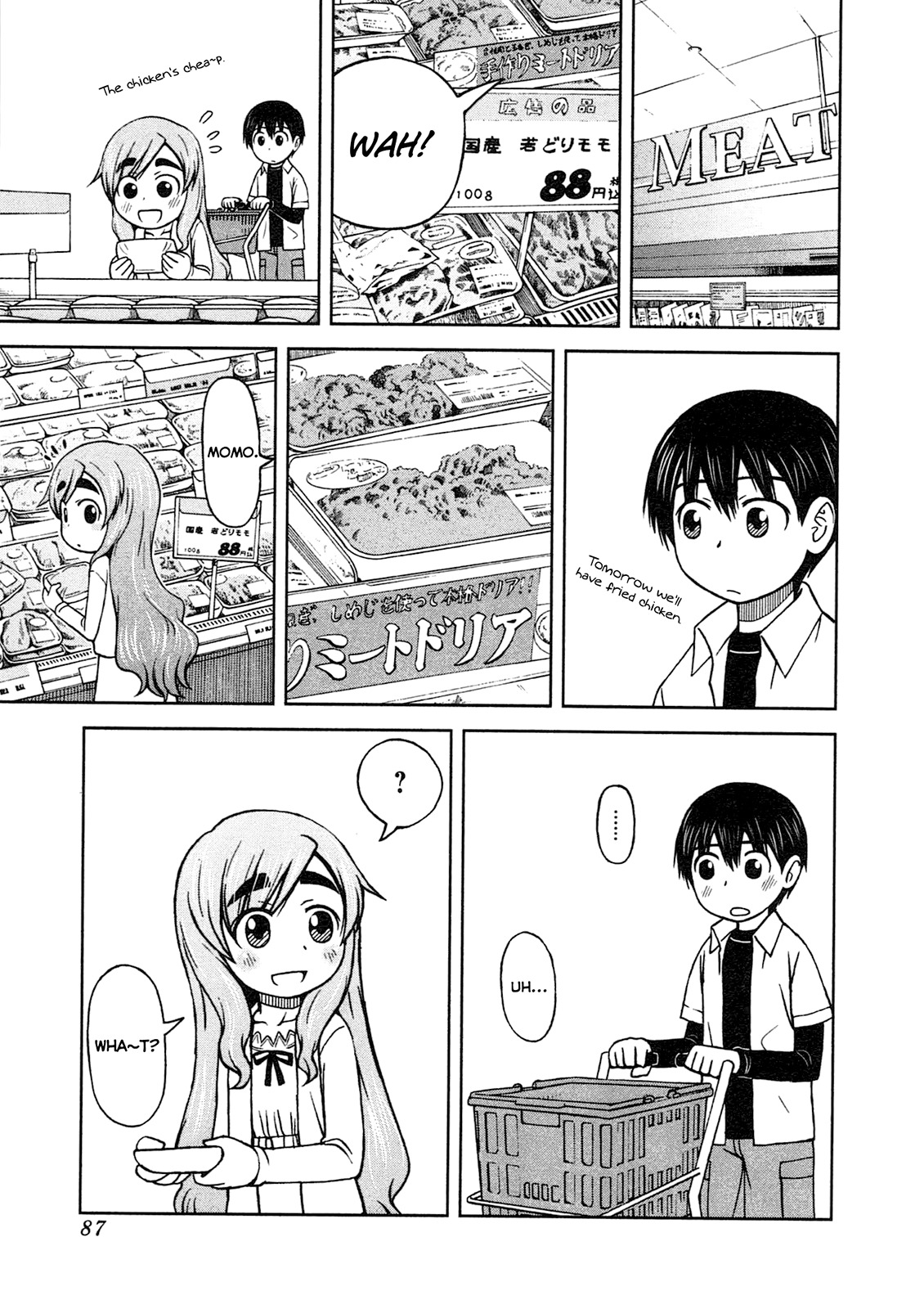 Momo Sora Chapter 4 page 14 - Chapter 4: Supermarket