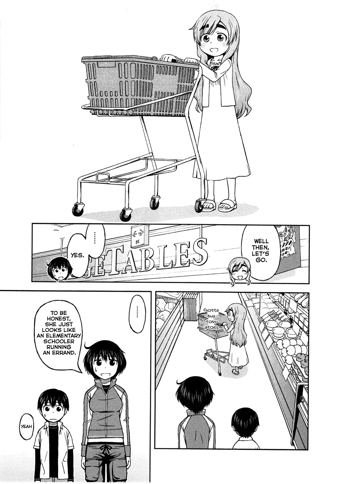 Momo Sora Chapter 4 page 8 - Chapter 4: Supermarket