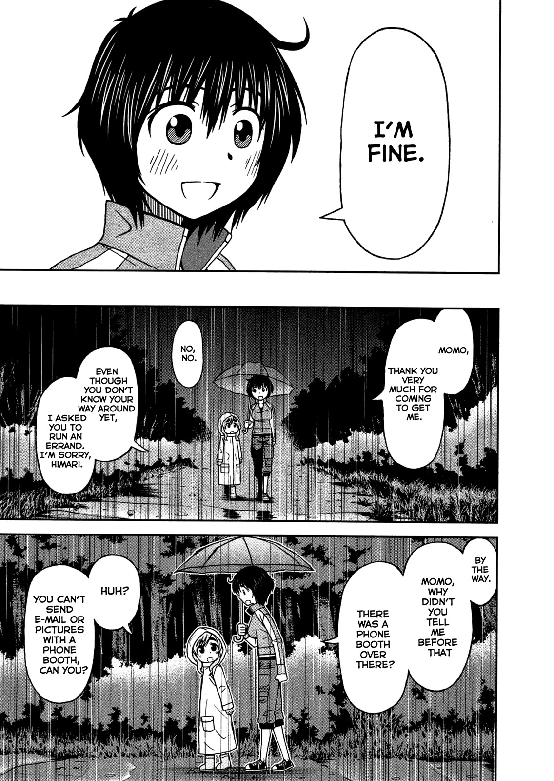 Momo Sora Chapter 5 page 18 - Chapter 5: Shelter From The Rain
