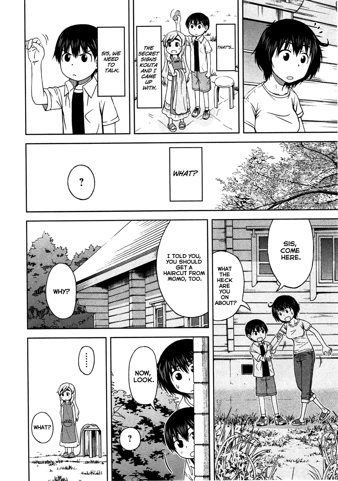 Momo Sora Chapter 6 page 11 - Chapter 6: Blue Sky Barbershop