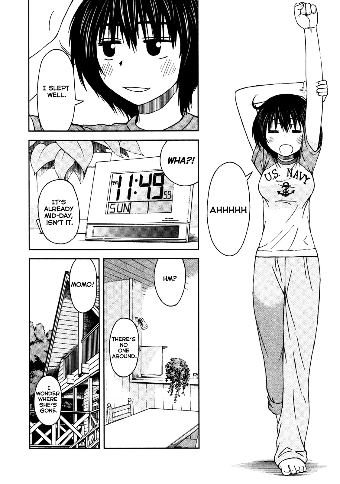 Momo Sora Chapter 6 page 3 - Chapter 6: Blue Sky Barbershop