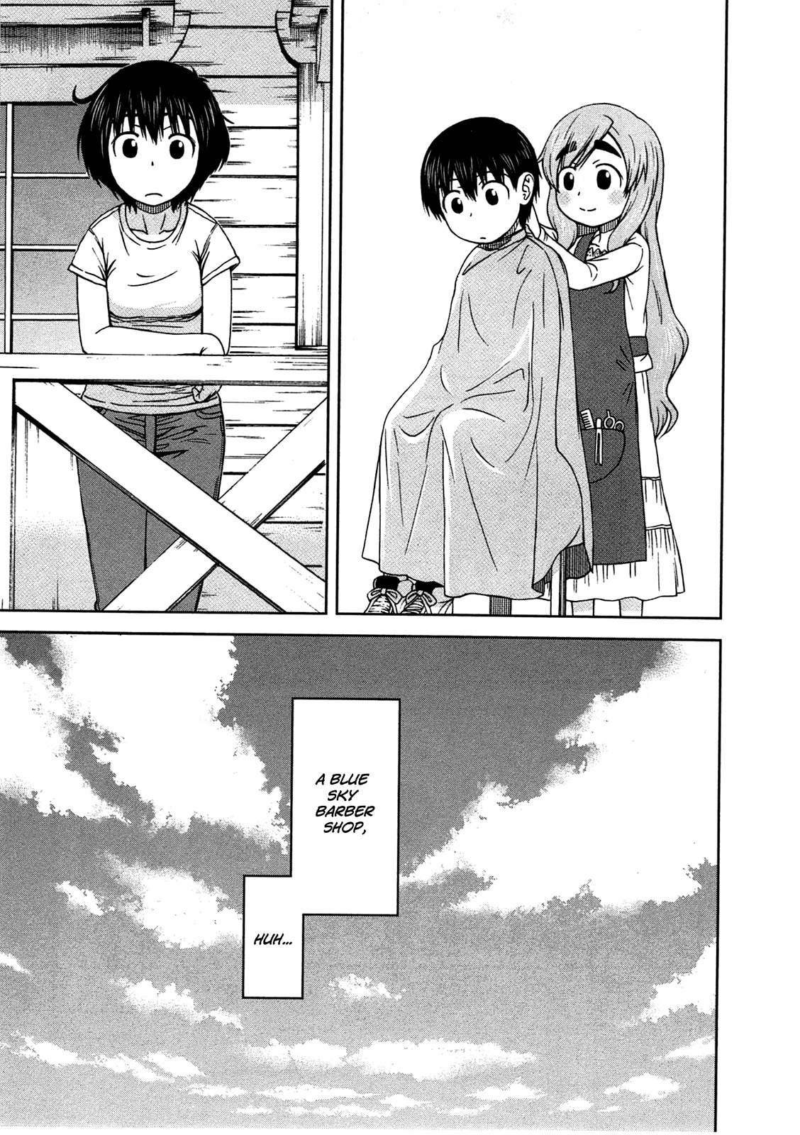 Momo Sora Chapter 6 page 8 - Chapter 6: Blue Sky Barbershop