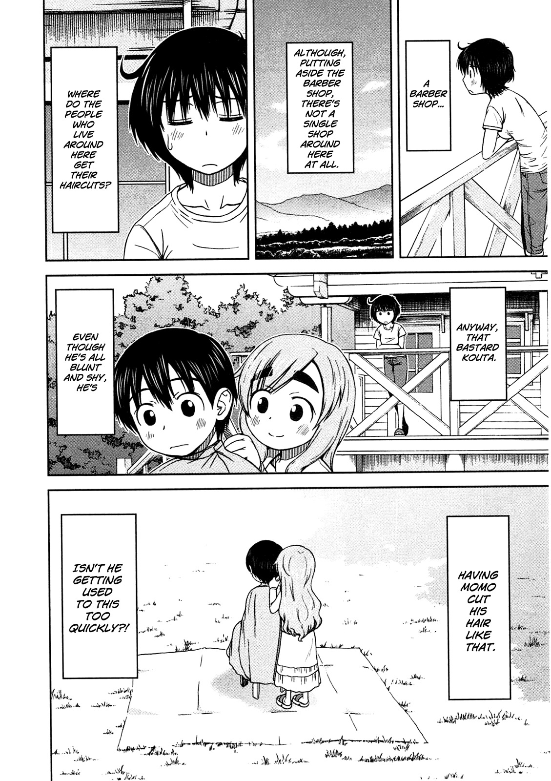 Momo Sora Chapter 6 page 9 - Chapter 6: Blue Sky Barbershop