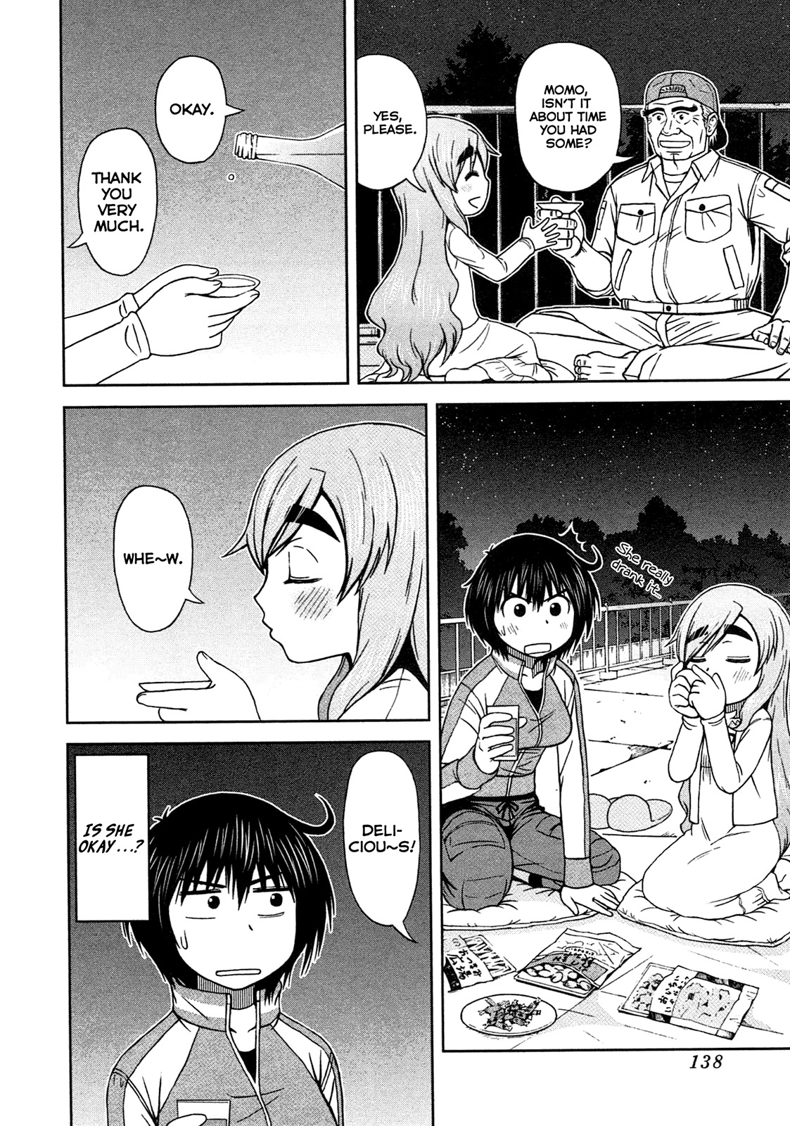 Momo Sora Chapter 7 page 11 - Chapter 7: Drunken Stargazing