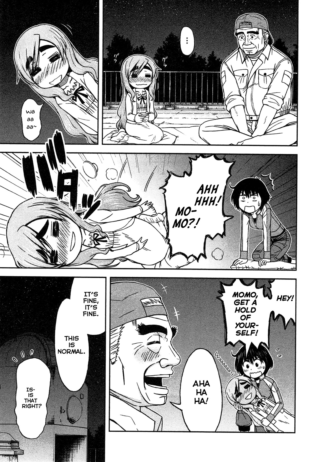 Momo Sora Chapter 7 page 12 - Chapter 7: Drunken Stargazing