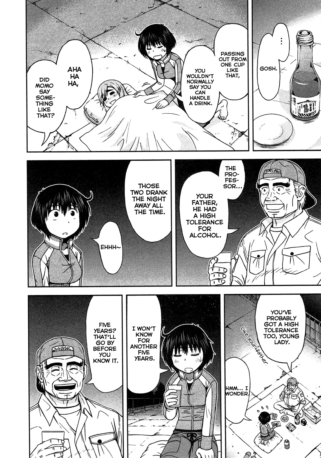 Momo Sora Chapter 7 page 13 - Chapter 7: Drunken Stargazing