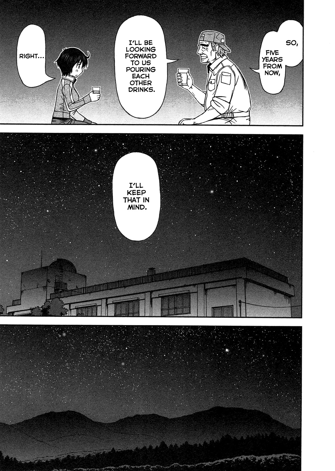 Momo Sora Chapter 7 page 14 - Chapter 7: Drunken Stargazing