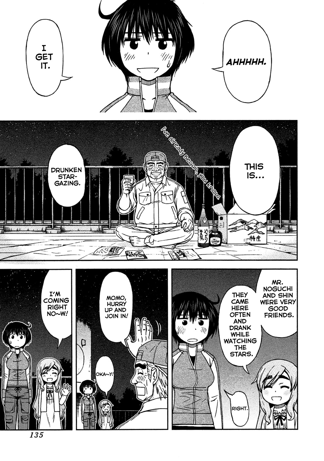 Momo Sora Chapter 7 page 8 - Chapter 7: Drunken Stargazing