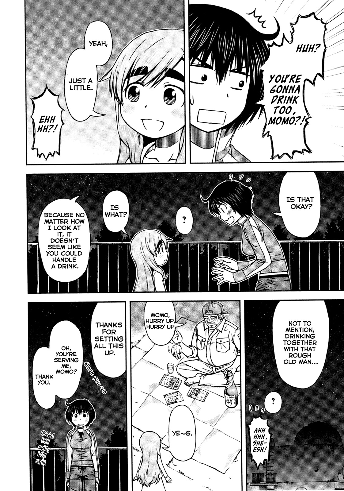 Momo Sora Chapter 7 page 9 - Chapter 7: Drunken Stargazing