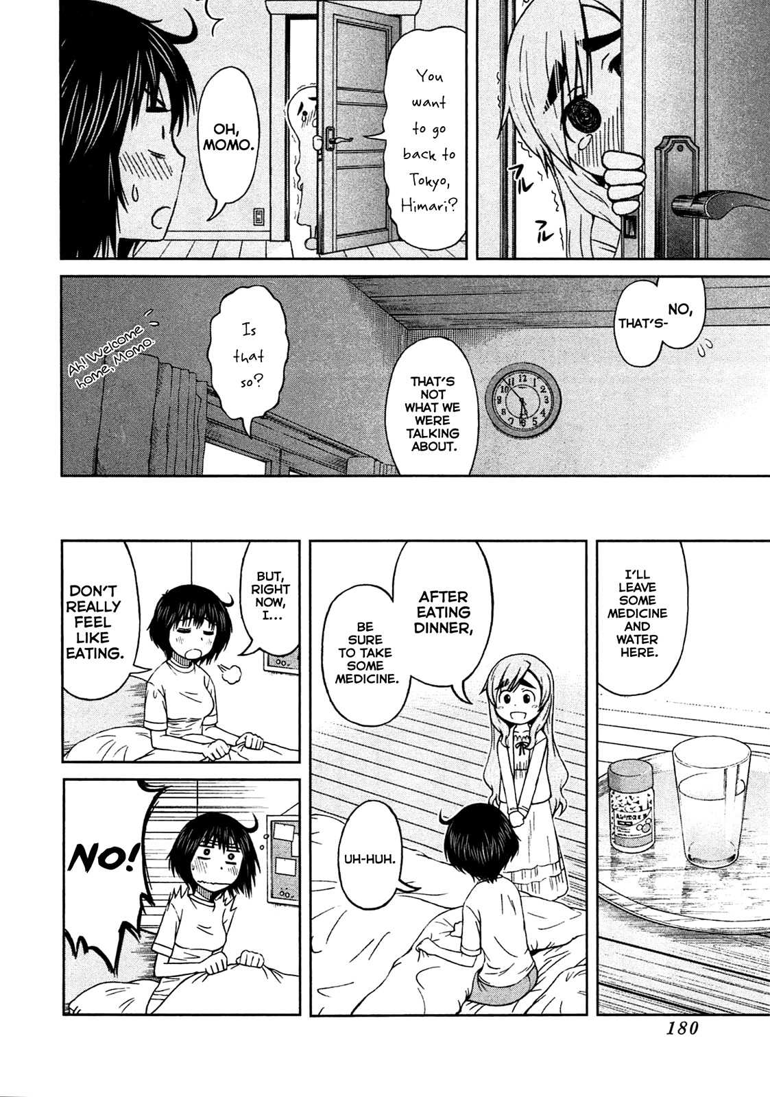 Momo Sora Chapter 9 page 17 - Chapter 9: Summer Cold