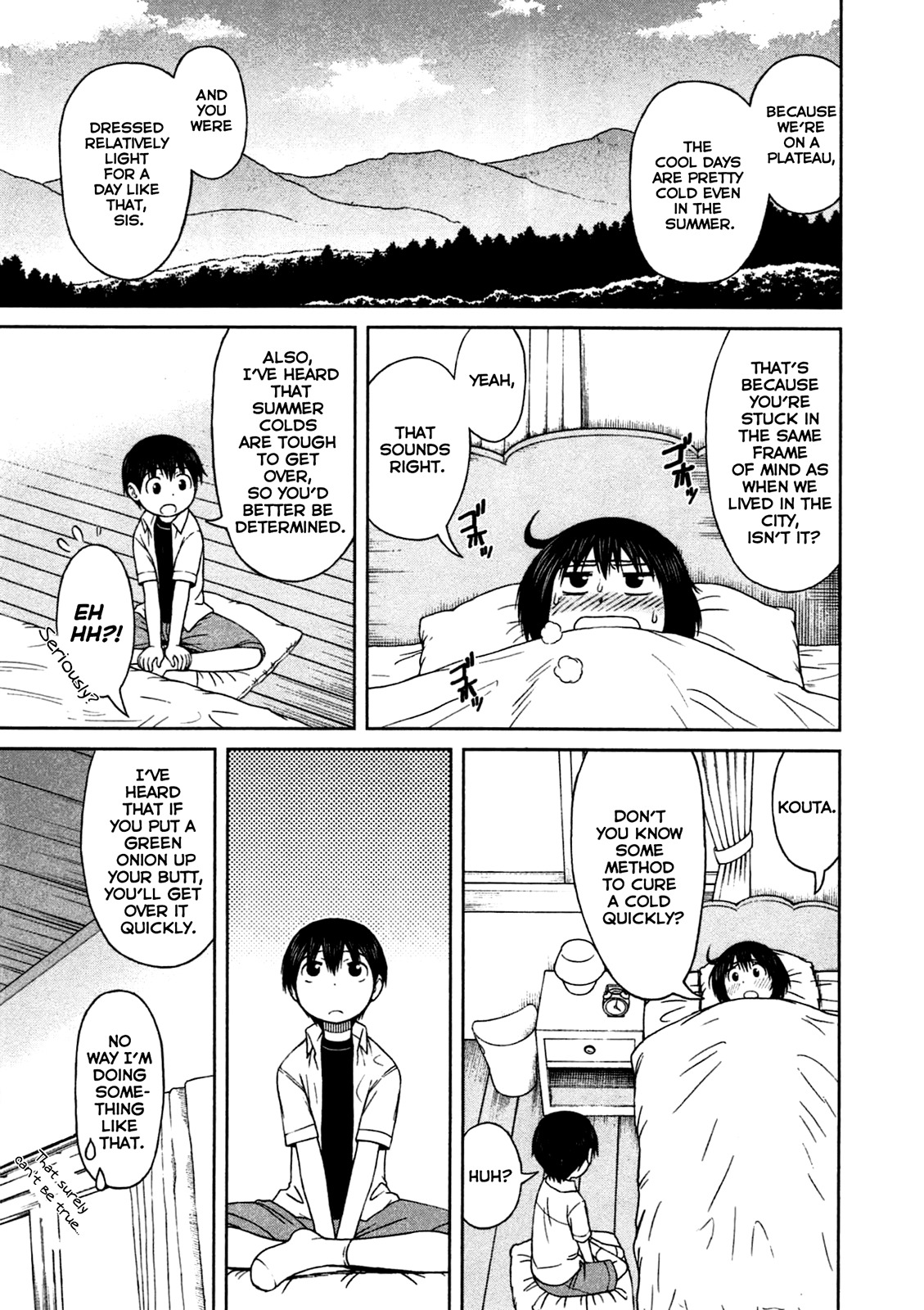 Momo Sora Chapter 9 page 4 - Chapter 9: Summer Cold