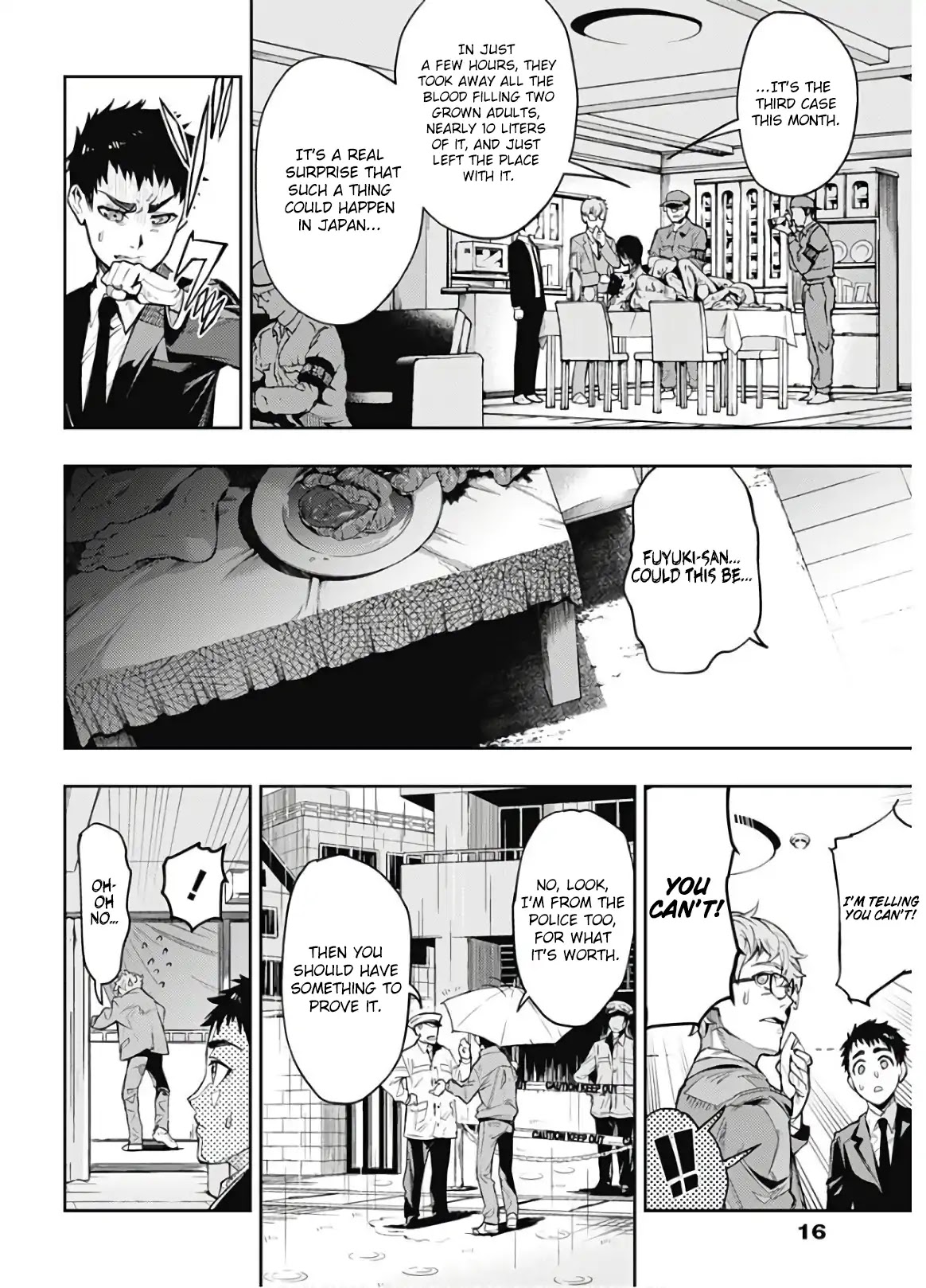 MOMO: The Blood Taker Chapter 1 page 6 - Chapter 1: "V"