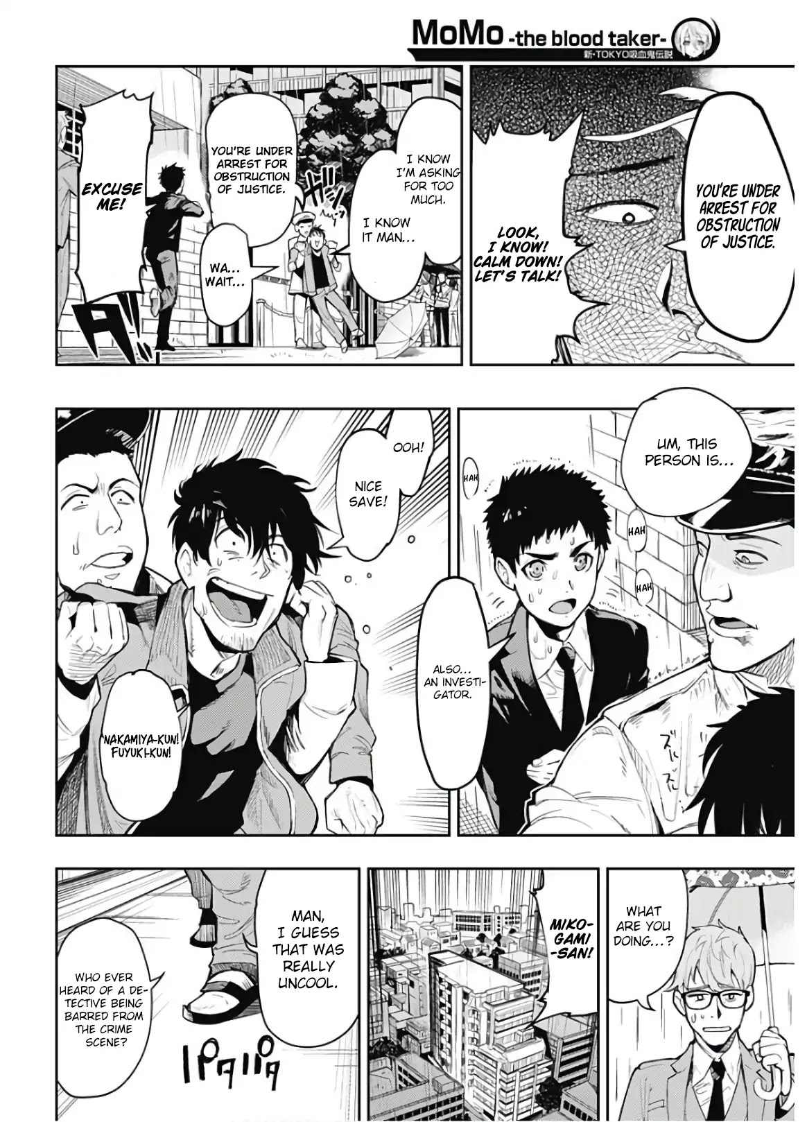 MOMO: The Blood Taker Chapter 1 page 8 - Chapter 1: "V"