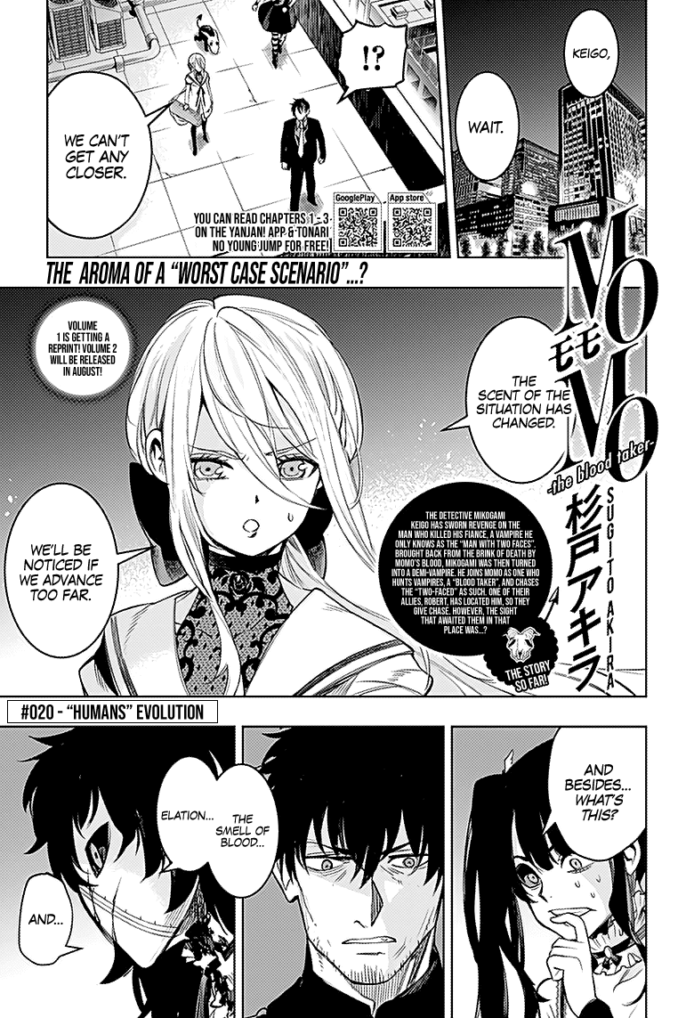 MOMO: The Blood Taker Chapter 20 page 1 - Chapter 20: “Humans” Evolution