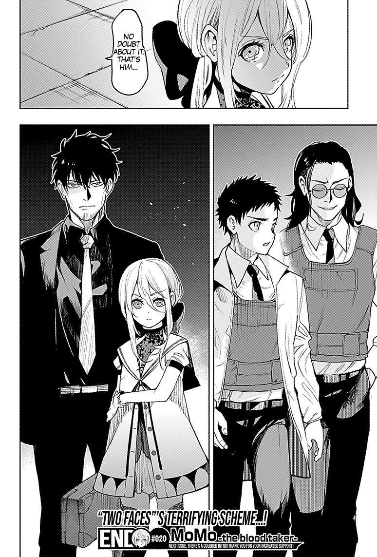 MOMO: The Blood Taker Chapter 20 page 19 - Chapter 20: “Humans” Evolution