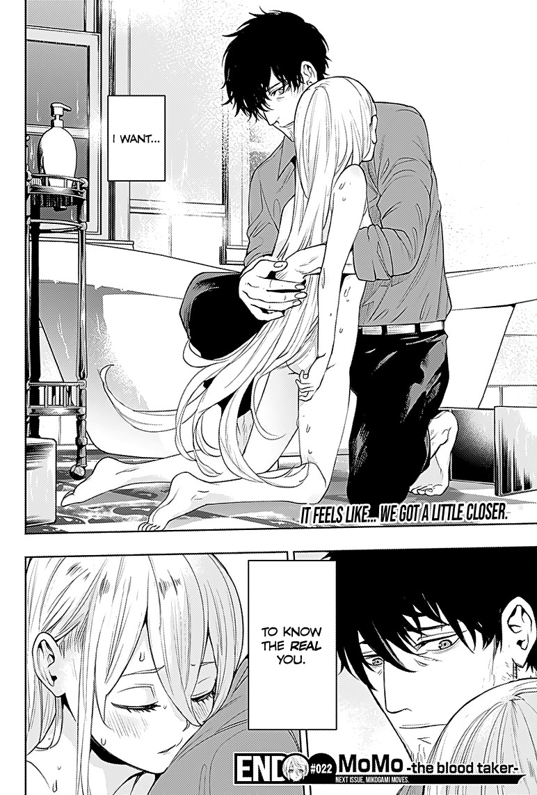 MOMO: The Blood Taker Chapter 22 page 20 - Chapter 22: Washing