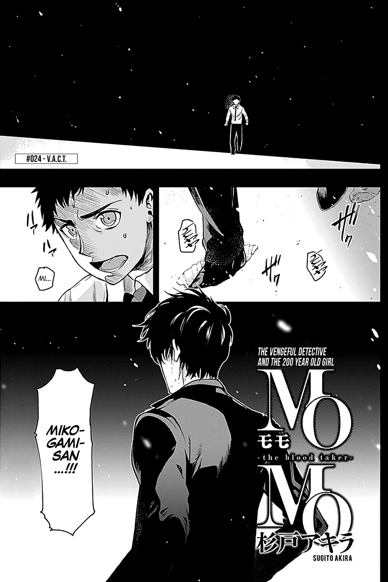 MOMO: The Blood Taker Chapter 24 page 1 - Chapter 24: V.A.C.T.