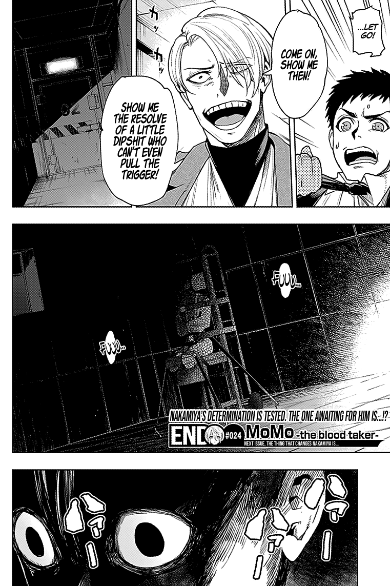 MOMO: The Blood Taker Chapter 24 page 19 - Chapter 24: V.A.C.T.
