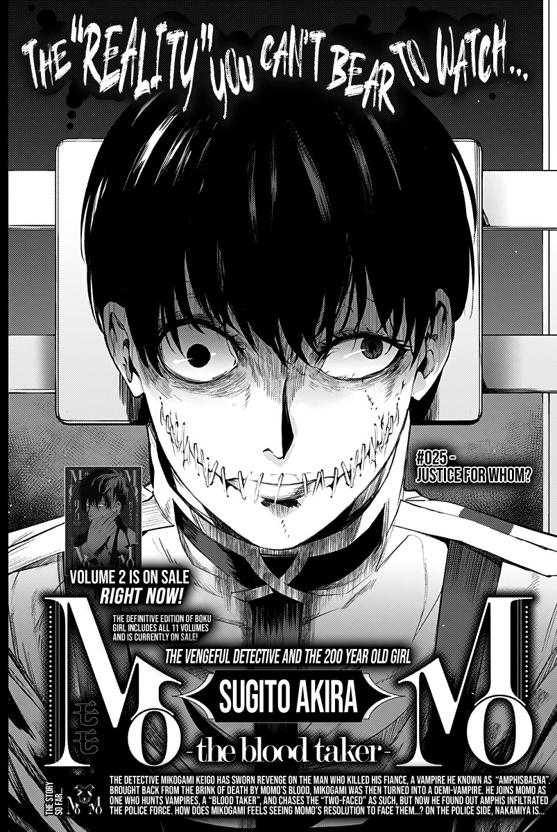 MOMO: The Blood Taker Chapter 25 page 3 - Chapter 25: Justice For Whom?