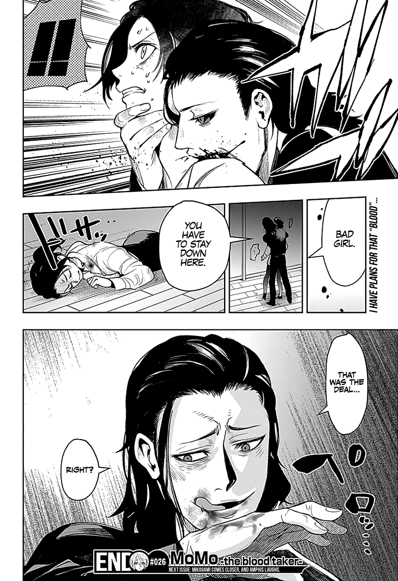 MOMO: The Blood Taker Chapter 26 page 19 - Chapter 26: Fury and Diversion