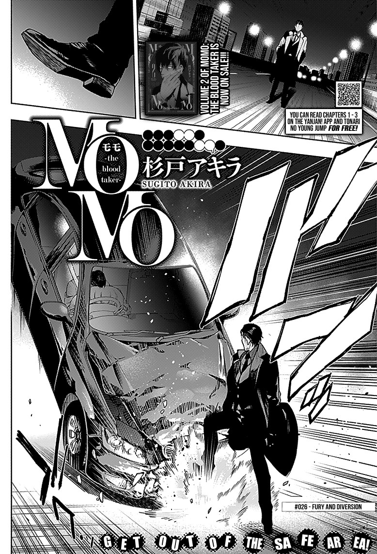 MOMO: The Blood Taker Chapter 26 page 3 - Chapter 26: Fury and Diversion