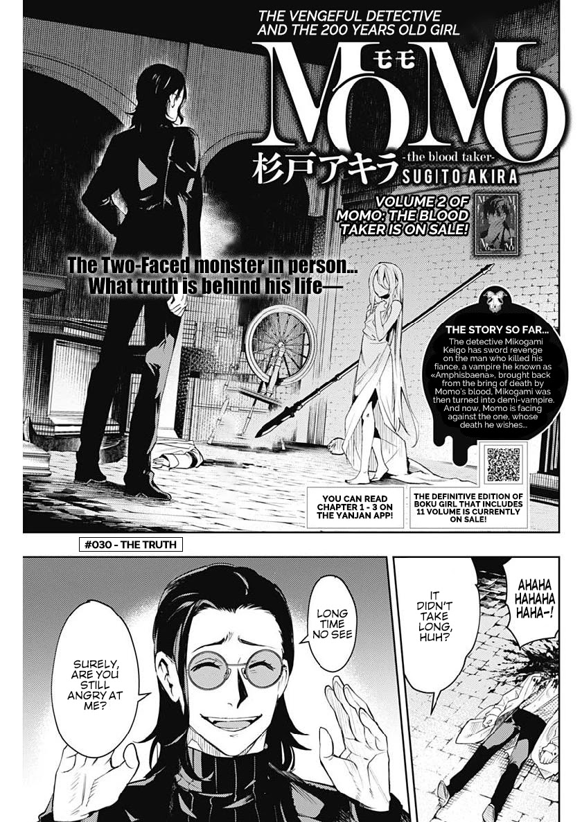 MOMO: The Blood Taker Chapter 30 page 1 - Chapter 30: The Truth