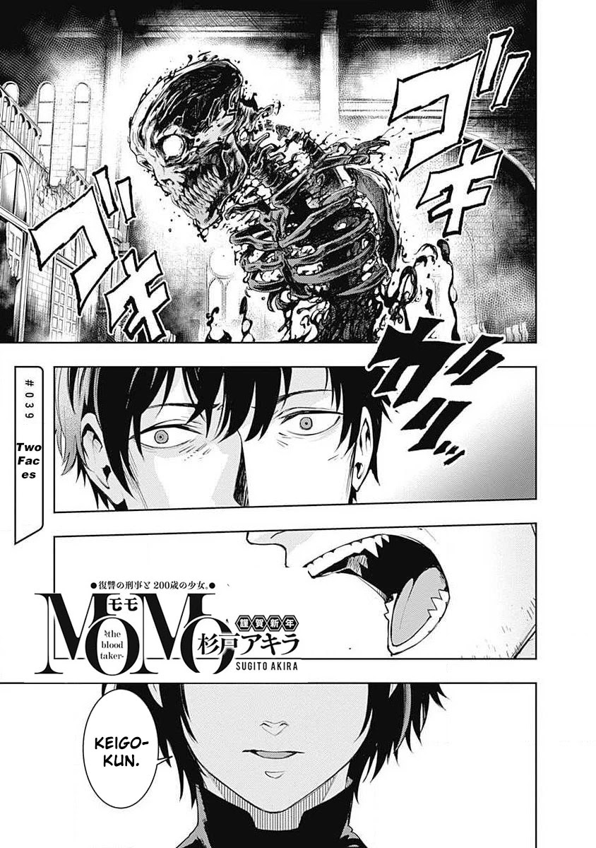 MOMO: The Blood Taker Chapter 39 page 2 - Chapter 39: Two Faces