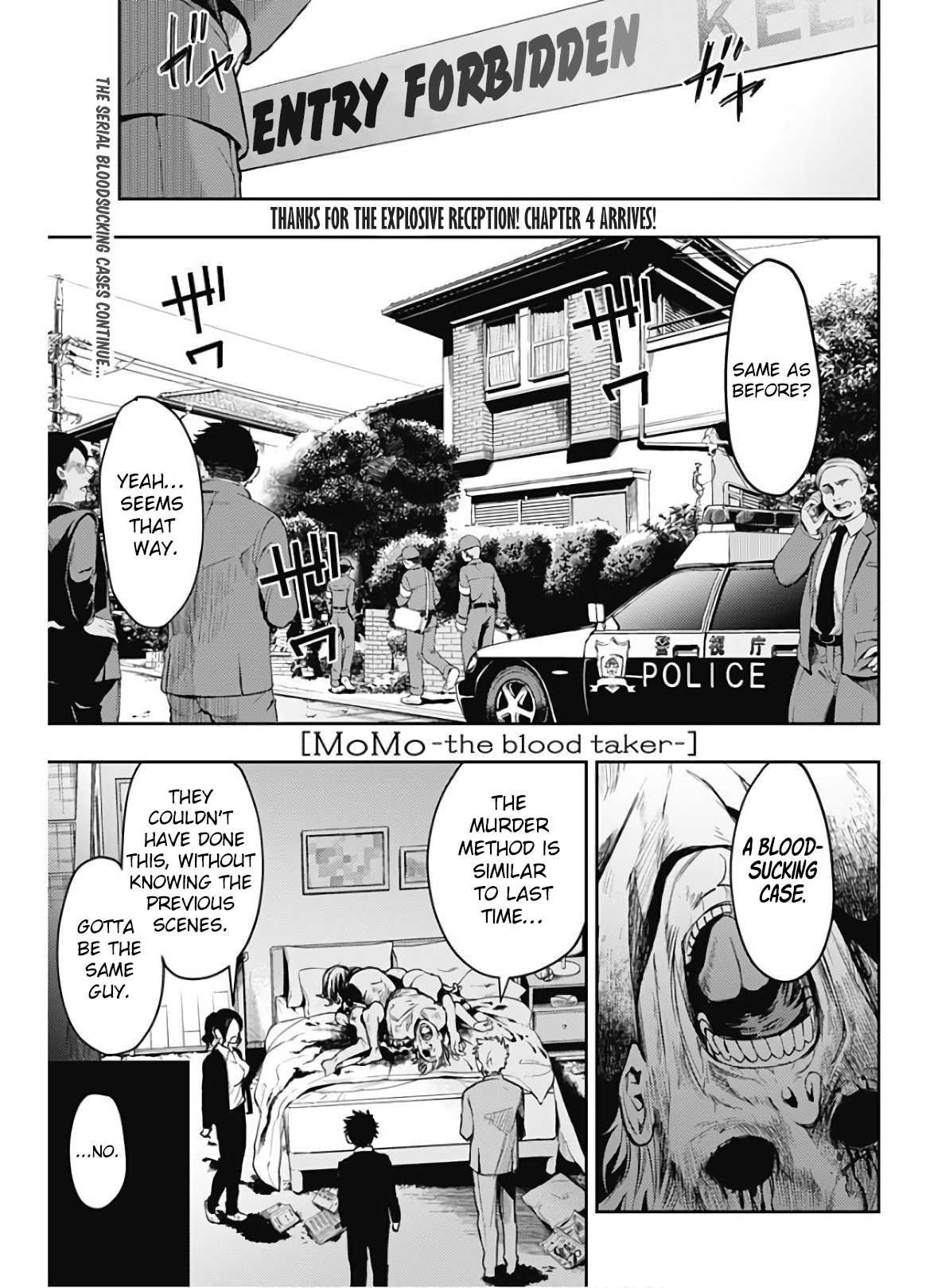 MOMO: The Blood Taker Chapter 4 page 1 - Chapter 4: Master's orders