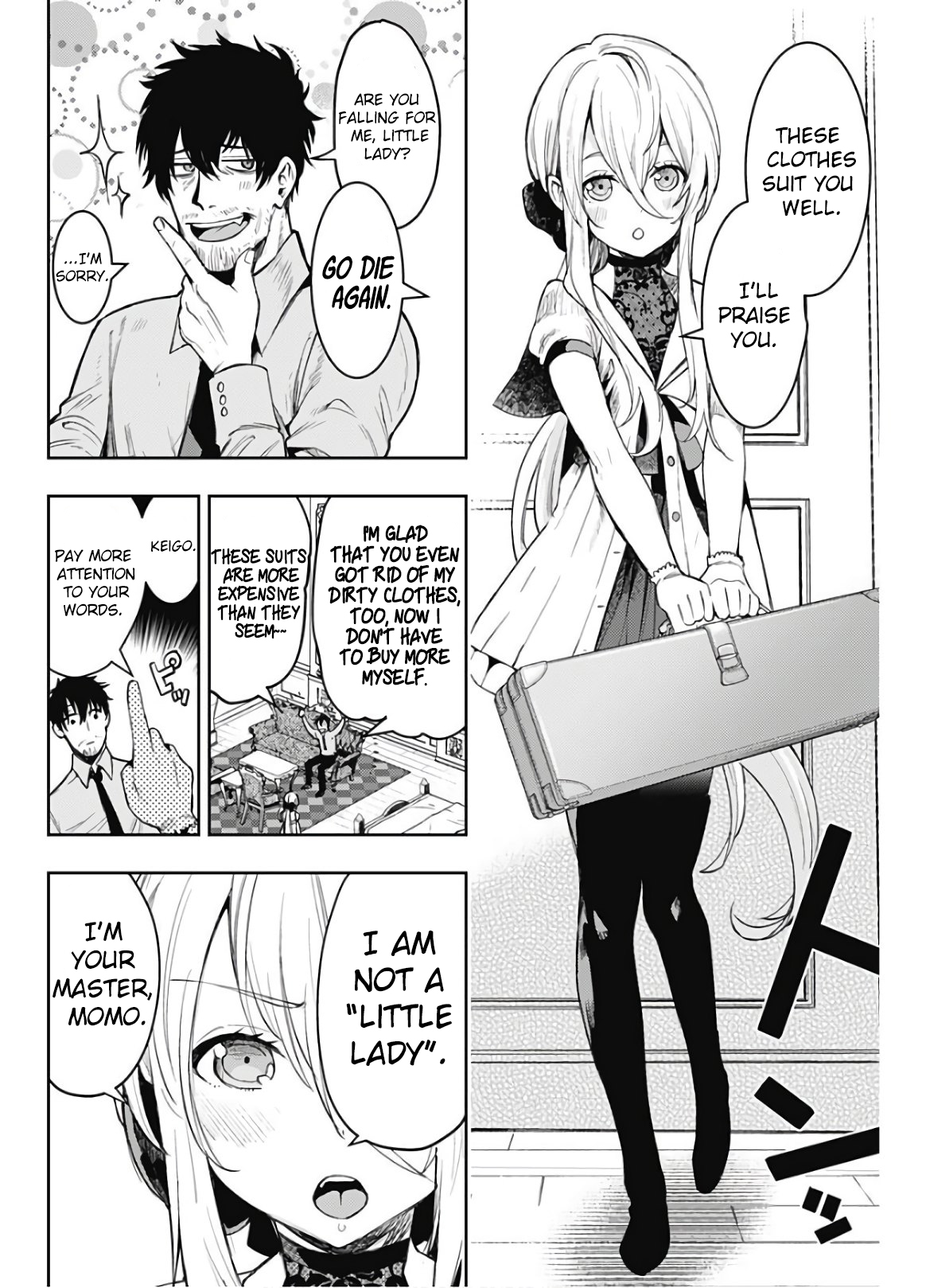 MOMO: The Blood Taker Chapter 4 page 6 - Chapter 4: Master's orders