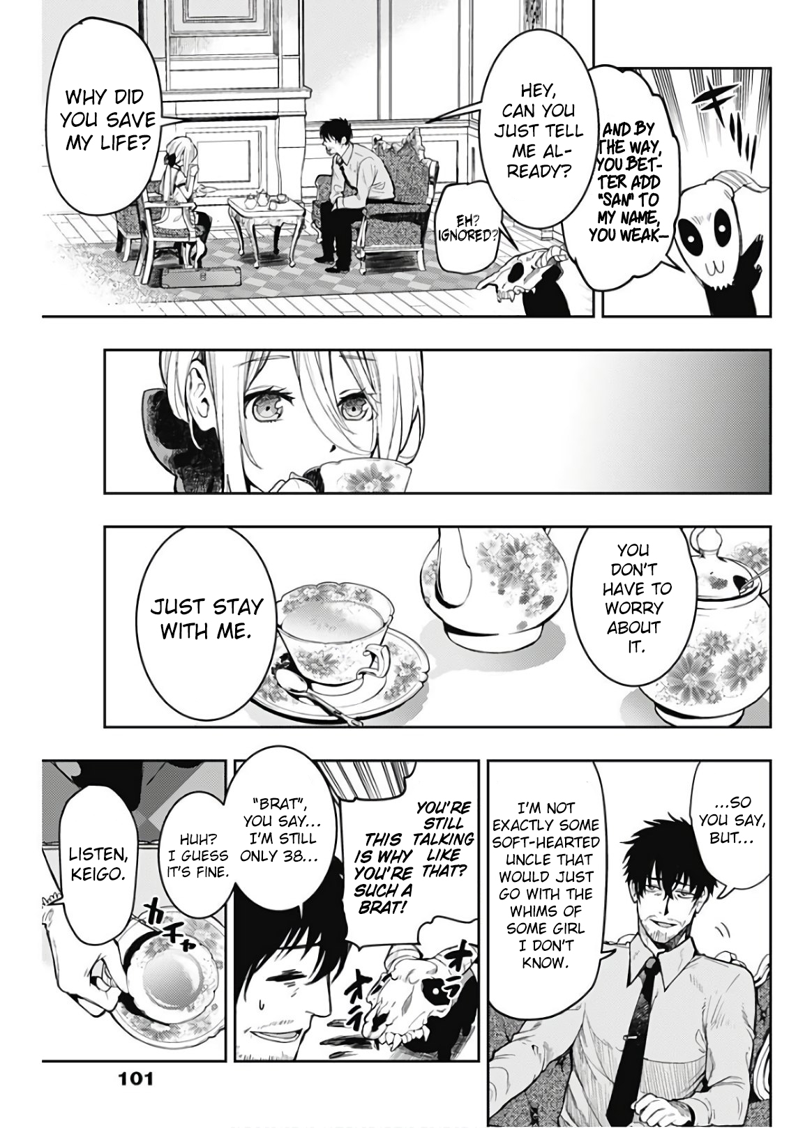 MOMO: The Blood Taker Chapter 4 page 7 - Chapter 4: Master's orders