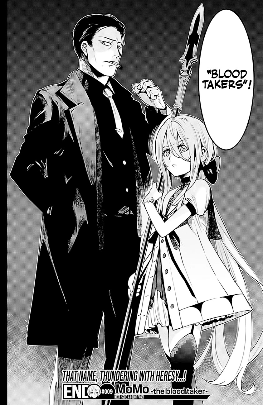 MOMO: The Blood Taker Chapter 9 page 19 - Chapter 9: Vampire Extermination Team