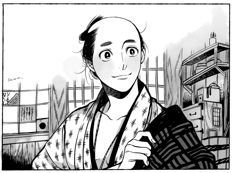 Momo to Manji Chapter 10.6 page 1 - Chapter 10.6: Extras – Twitter & pixiv stuff