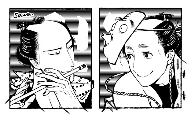 Momo to Manji Chapter 10.6 page 16 - Chapter 10.6: Extras – Twitter & pixiv stuff