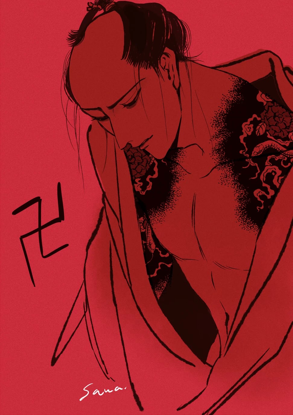 Momo to Manji Chapter 10.6 page 8 - Chapter 10.6: Extras – Twitter & pixiv stuff