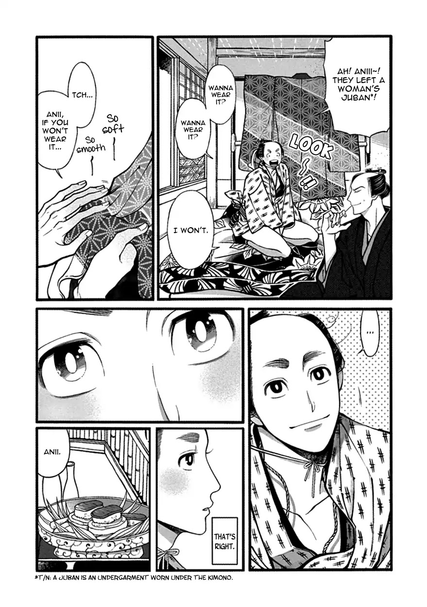 Momo to Manji Chapter 13 page 10 - Chapter 13: Hanami de Ippai (Full on Flower Watching)
