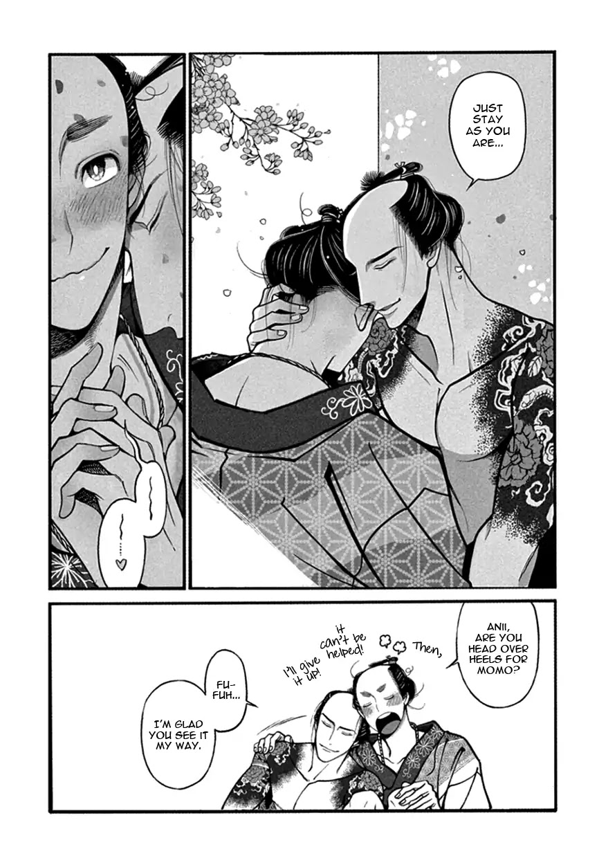 Momo to Manji Chapter 13 page 19 - Chapter 13: Hanami de Ippai (Full on Flower Watching)