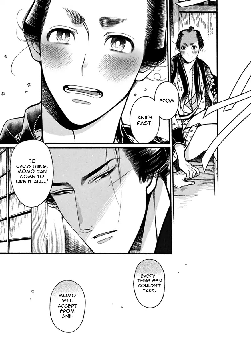 Momo to Manji Chapter 17 page 15 - Chapter 17: Brilliant Days