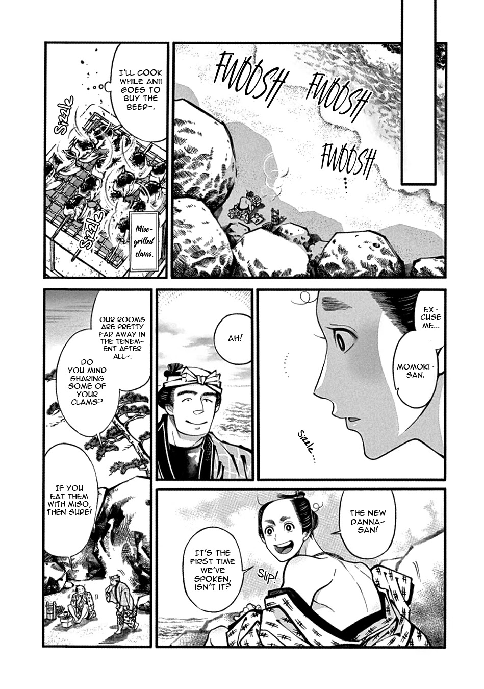 Momo to Manji Chapter 18 page 16 - Chapter 18: Clam Digging
