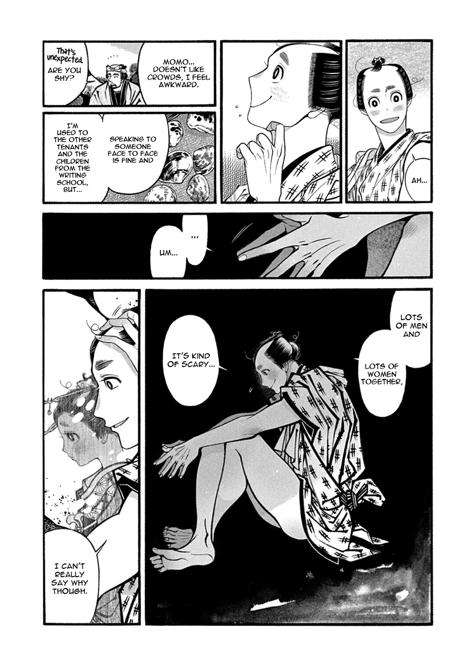 Momo to Manji Chapter 18 page 18 - Chapter 18: Clam Digging