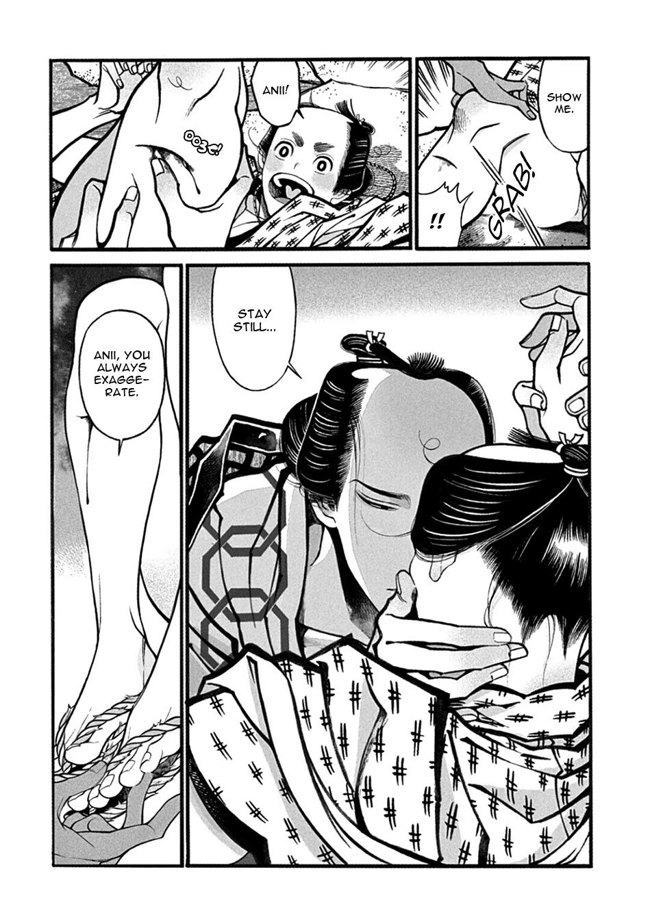 Momo to Manji Chapter 18 page 21 - Chapter 18: Clam Digging