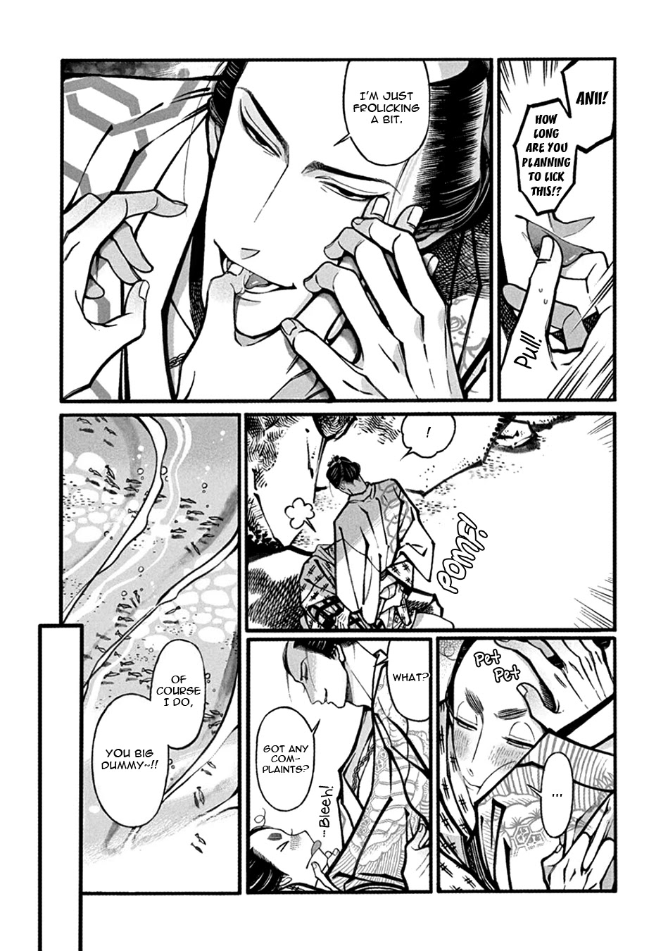 Momo to Manji Chapter 18 page 24 - Chapter 18: Clam Digging