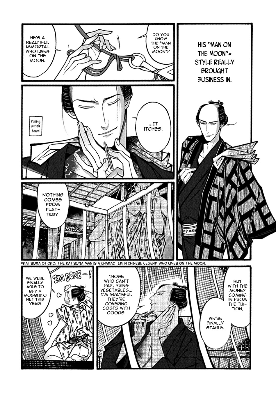 Momo to Manji Chapter 20 page 10 - Chapter 20: Izayoi Arrives