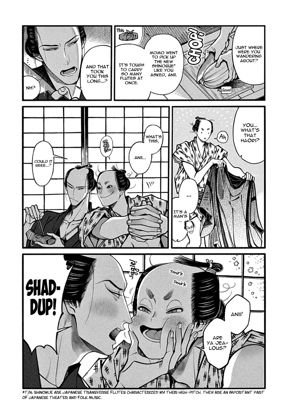 Momo to Manji Chapter 22 page 10 - Chapter 22: Ullambana