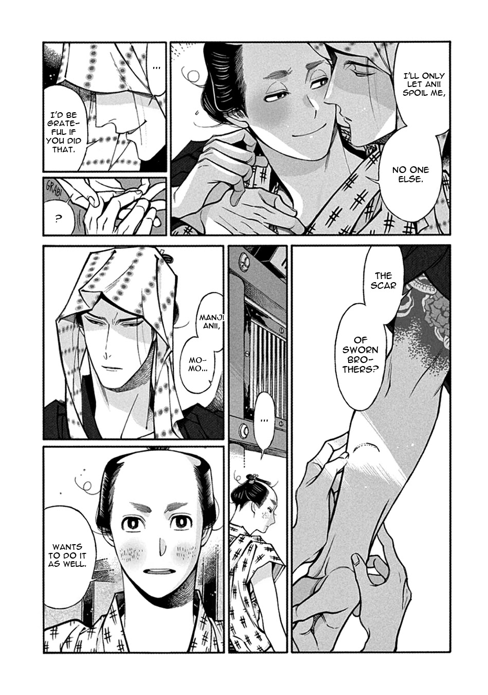 Momo to Manji Chapter 23 page 19 - Chapter 23: Always Rice on a Moonlit Night (Part One)